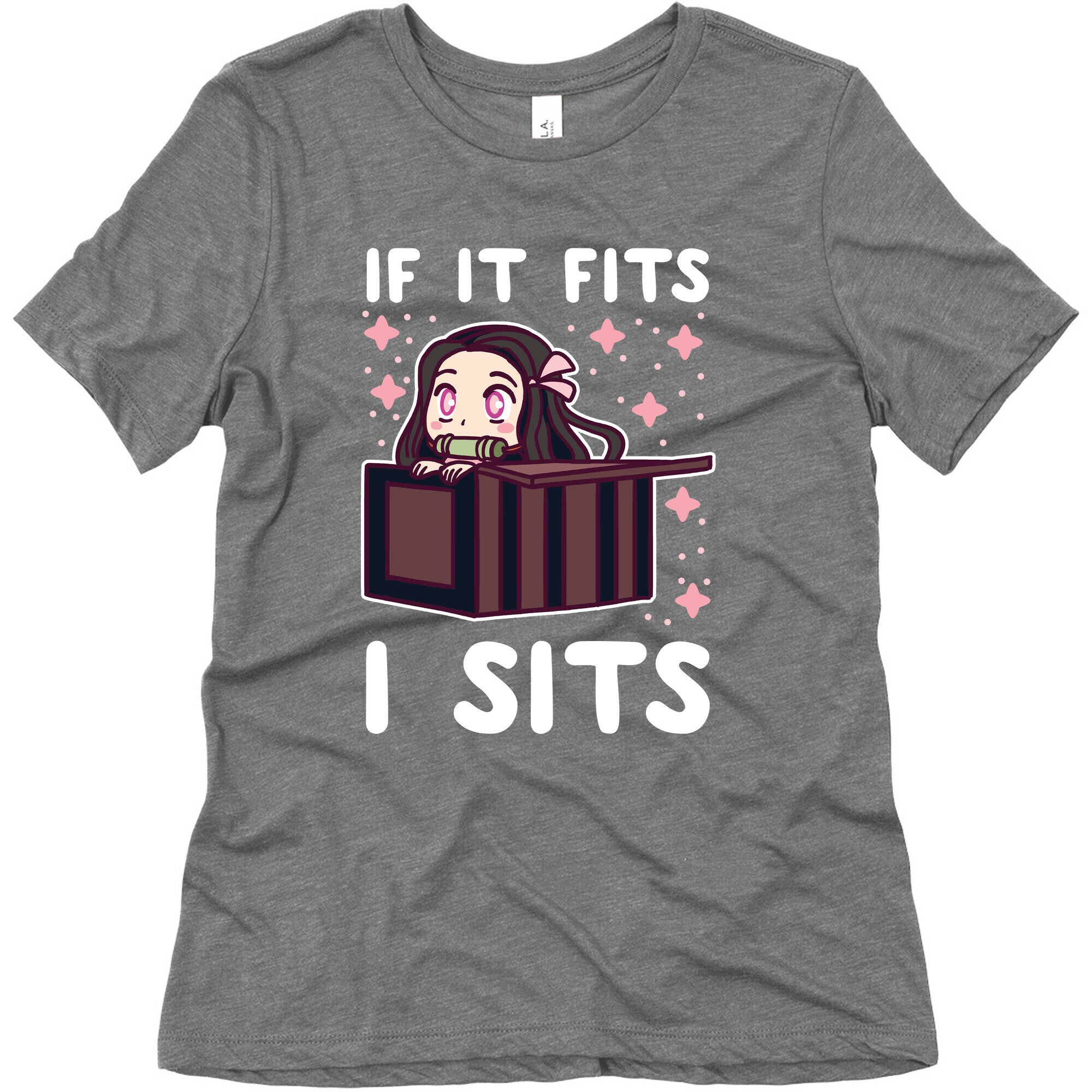 If It Fits, I Sits - Demon Slayer Women's Triblend Tee